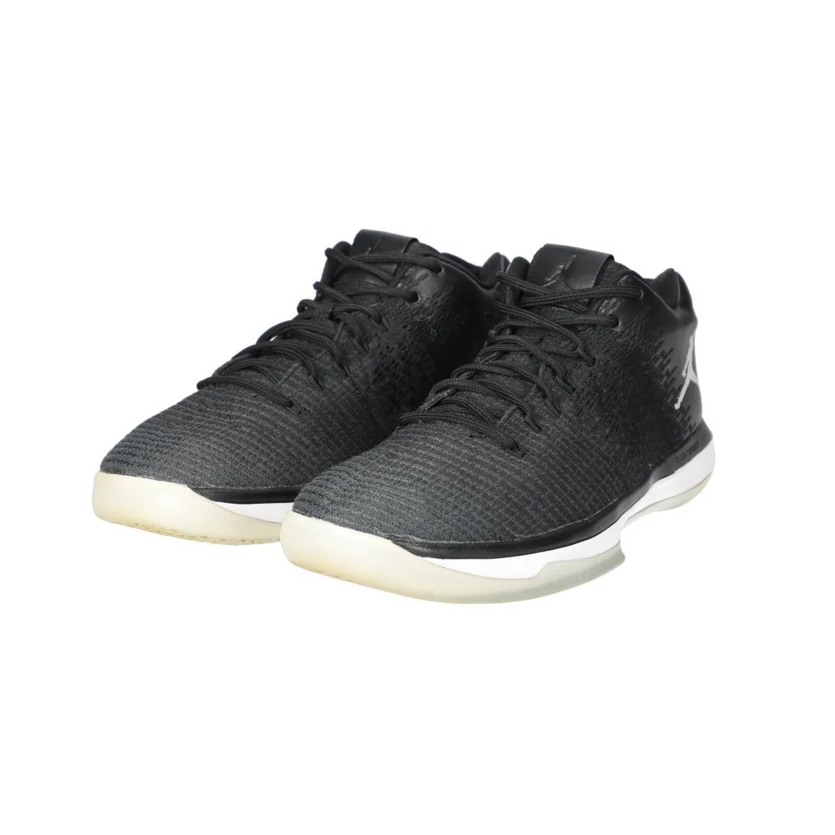 Air Jordan Xxx1 High-Top Sneakers Leather Black Colour For Men