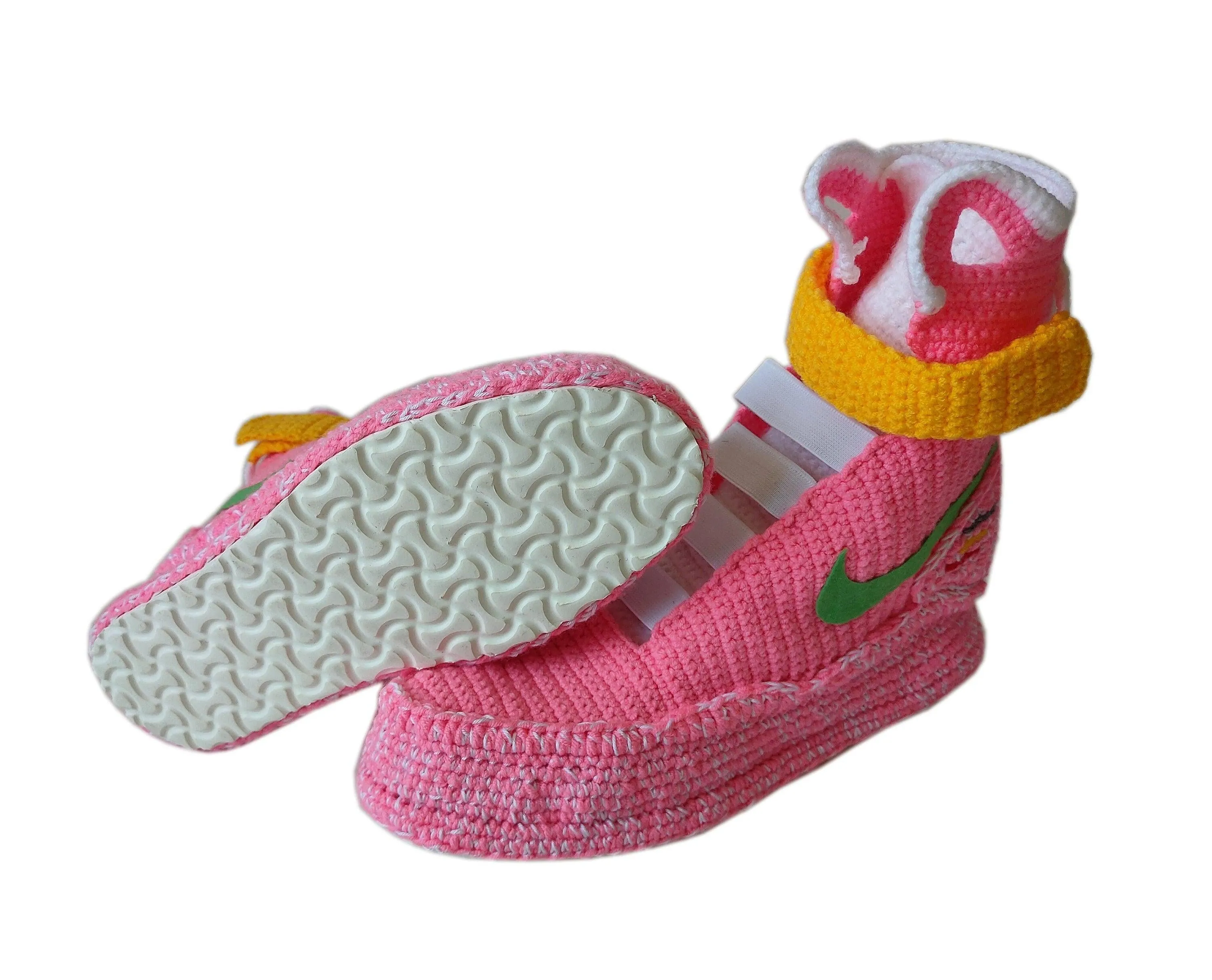 Air Mag Pink Marty McFly Flying Shoes Back to the Future Sneakers Plush Slippers