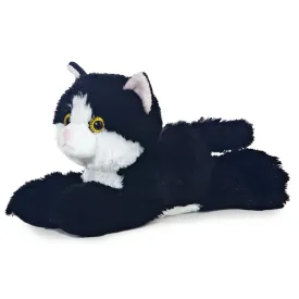 Aurora Mini Flopsie Maynard Tuxedo Cat 8"