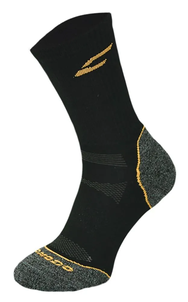 COMODO - Trekking Performance Socks (6-8 / Black - Orange)