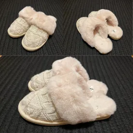 Corky's Purl Sweater Slippers