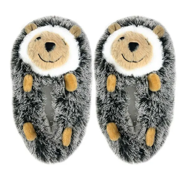 Hedge Hugs - Womens Fluffy House Slippers Shoes