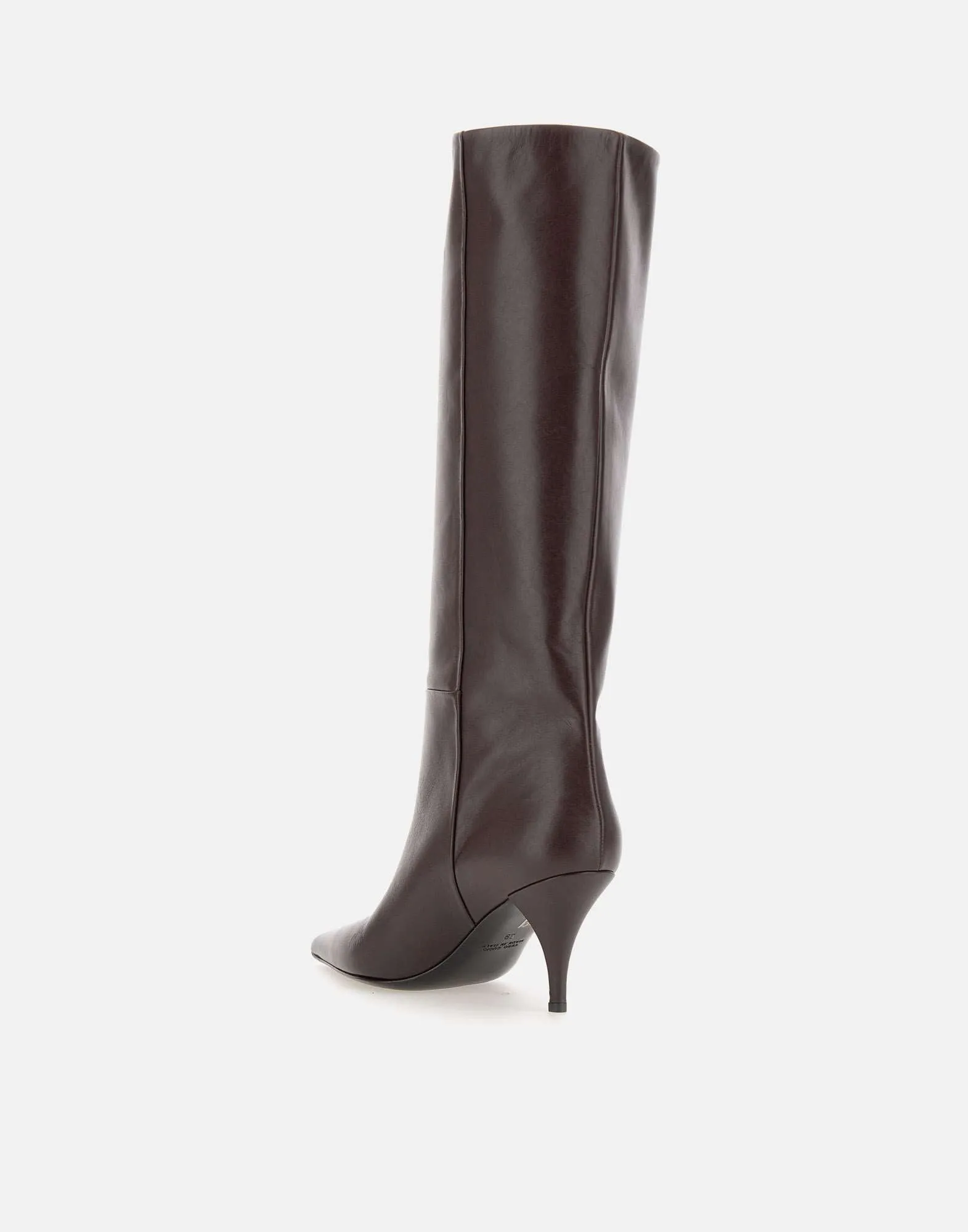 Karin Deep Burgundy High Heel Boots