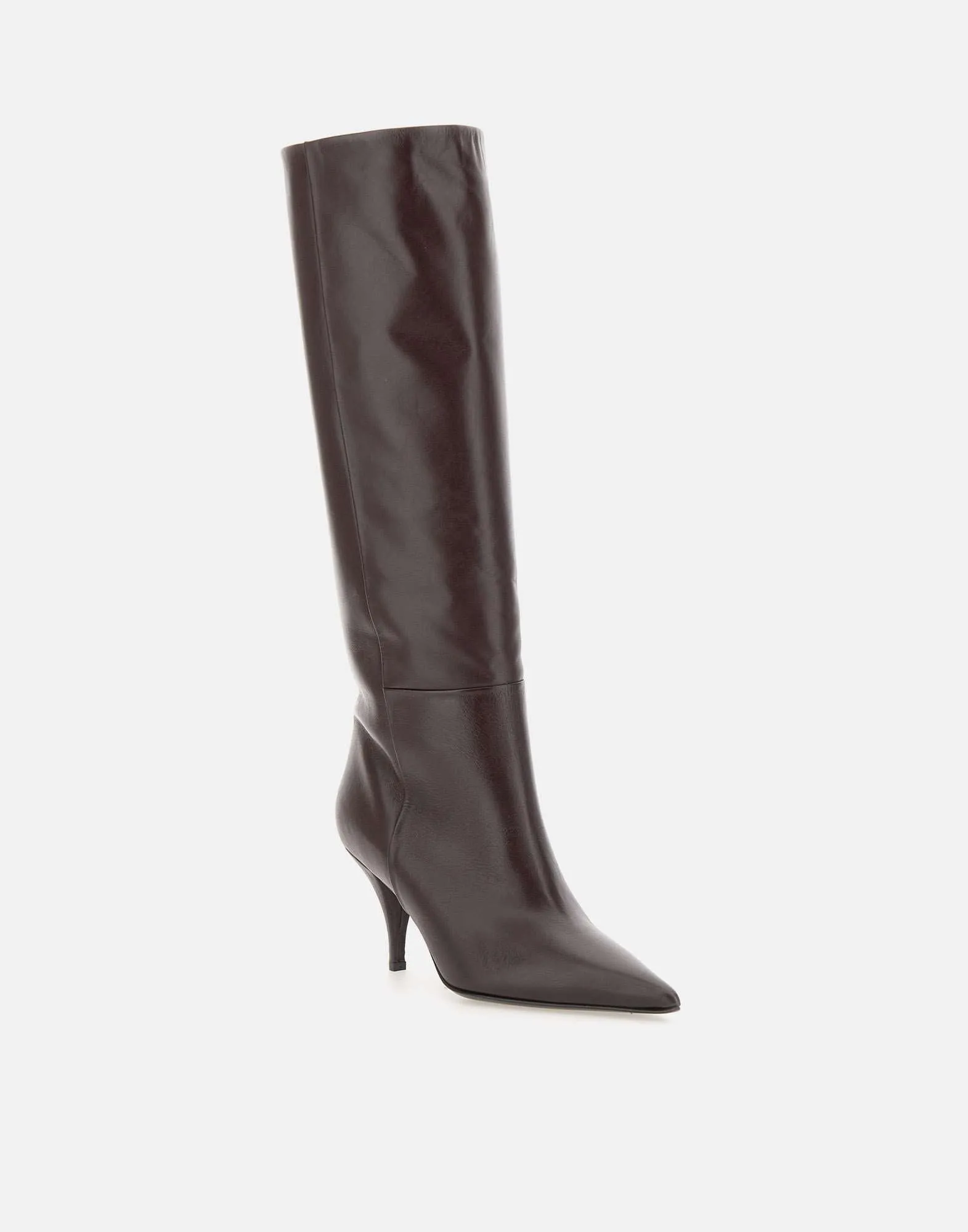 Karin Deep Burgundy High Heel Boots