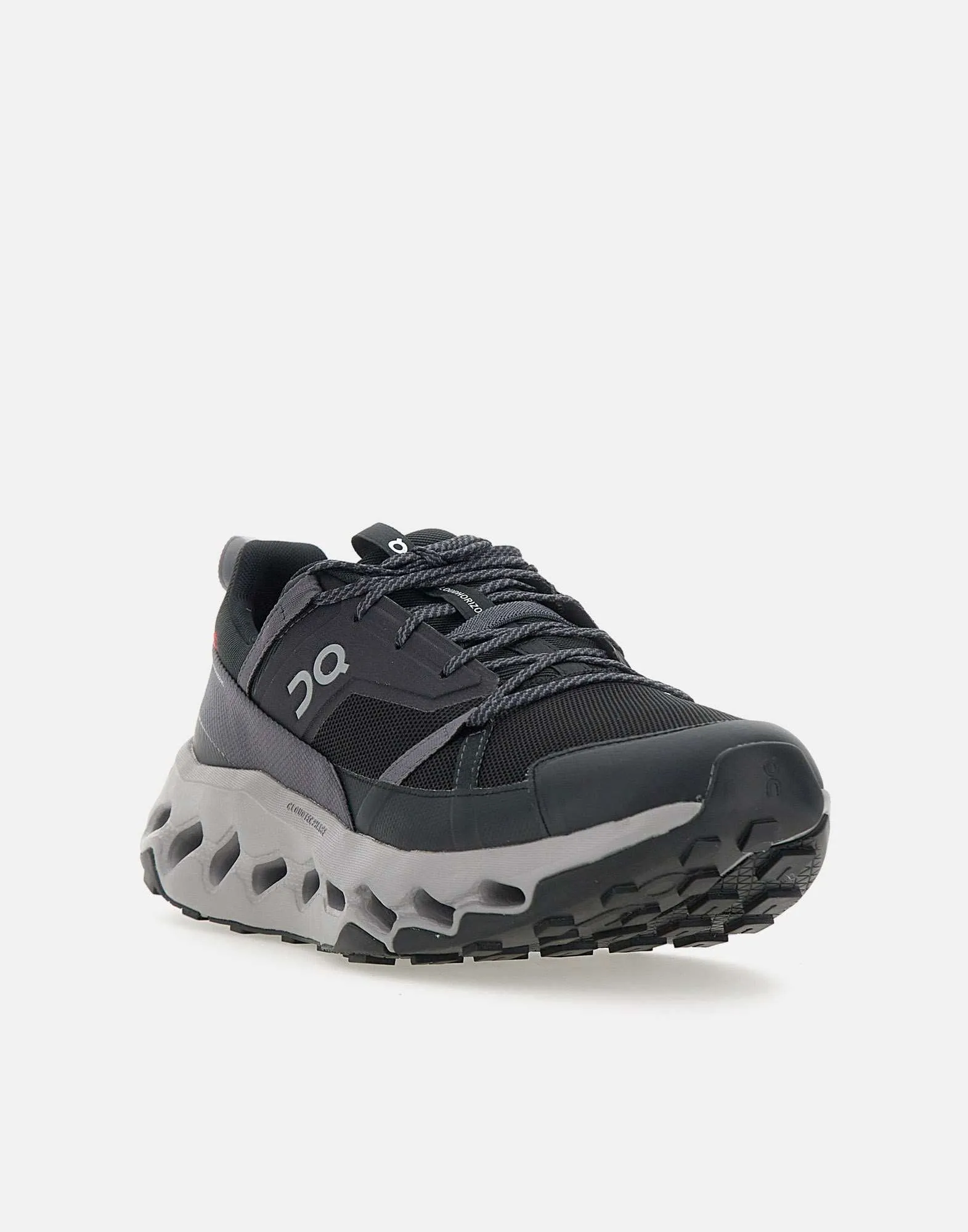 Men's Black and Grey Trekking Sneakers