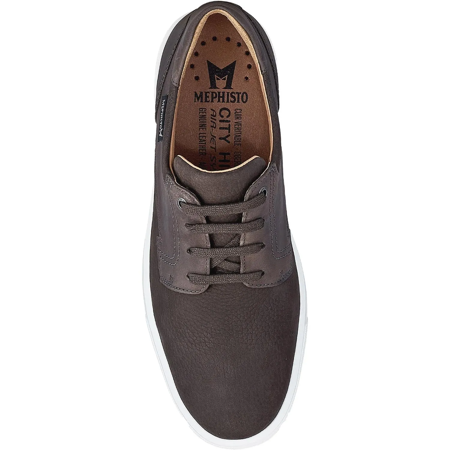 Men's Mephisto Calisto Graphite Sportbuck/Grissly Nubuck/Leather