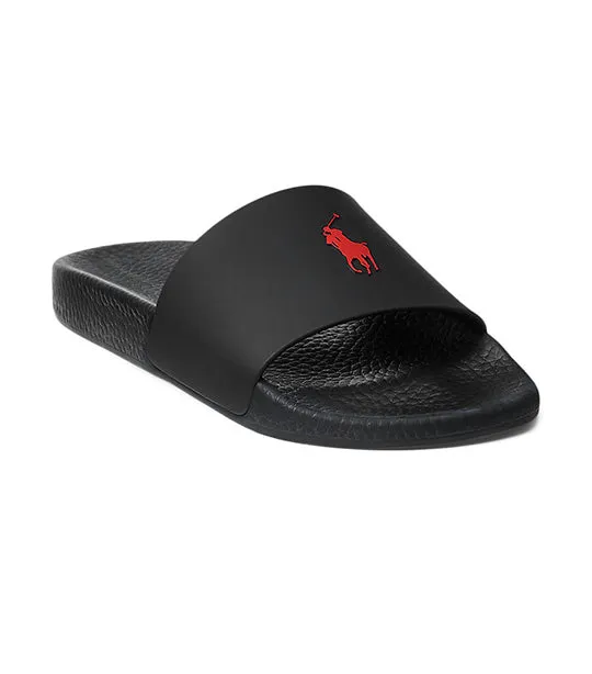 Men's Signature Pony Slide Black