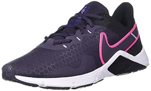 Nike Legend Essential 2 Women's Athletic Shoe, Black/Hyper Pink/Cave Purple/Lilac, 8