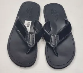 Nwt Polo Ralph Lauren Black Polo Pony Thong Slippers w/o Box