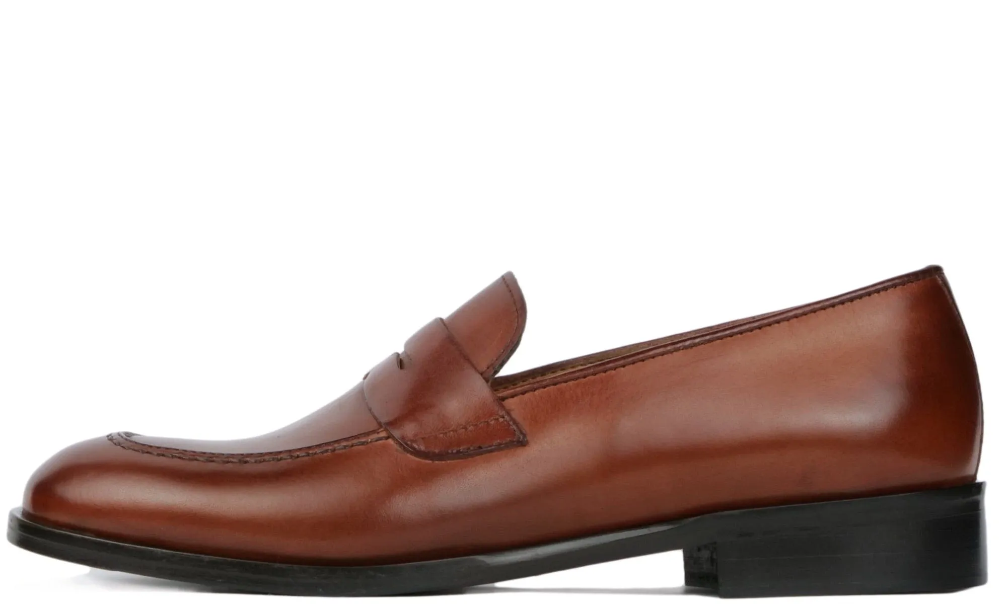 Roma Penny Loafer Chestnut