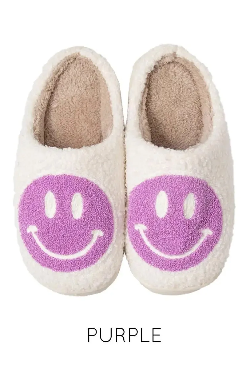 Smiley Face Slippers