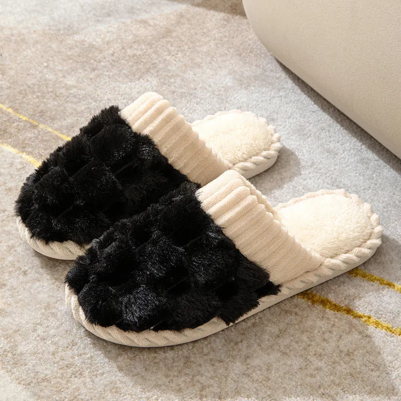 Women's Fuzzy Fur Slippers