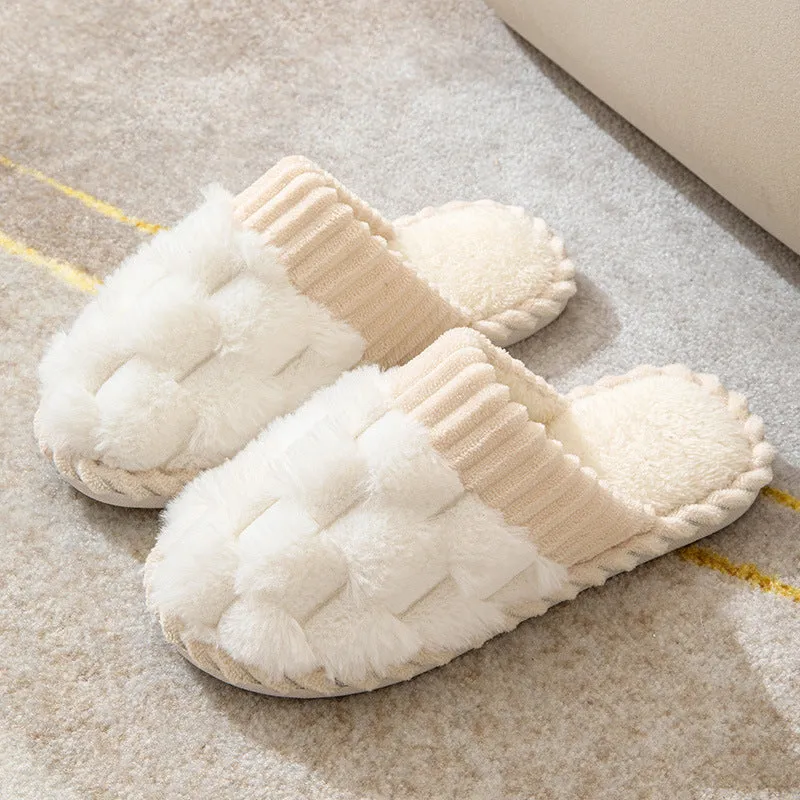 Women's Fuzzy Fur Slippers