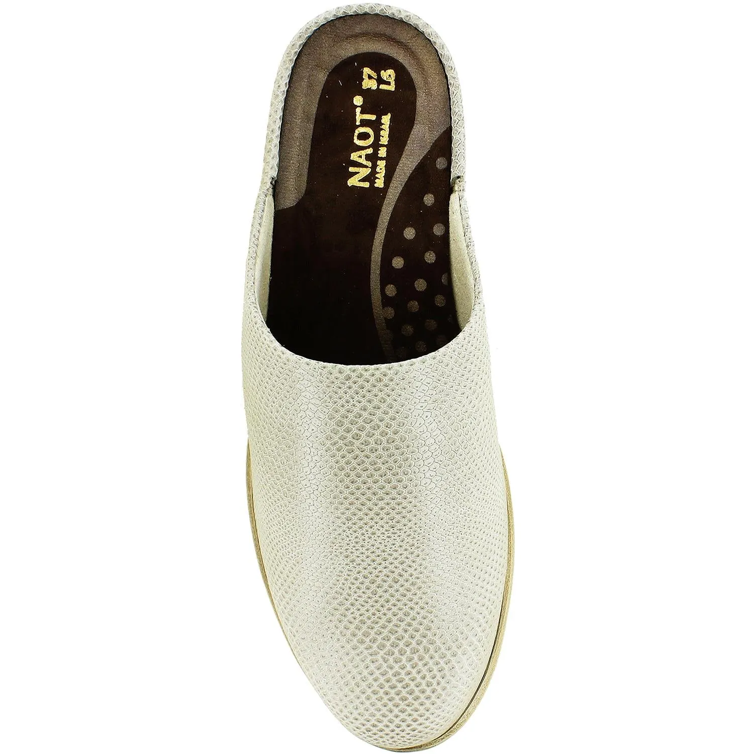 Women's Naot Lodos Beige Lizard Leather