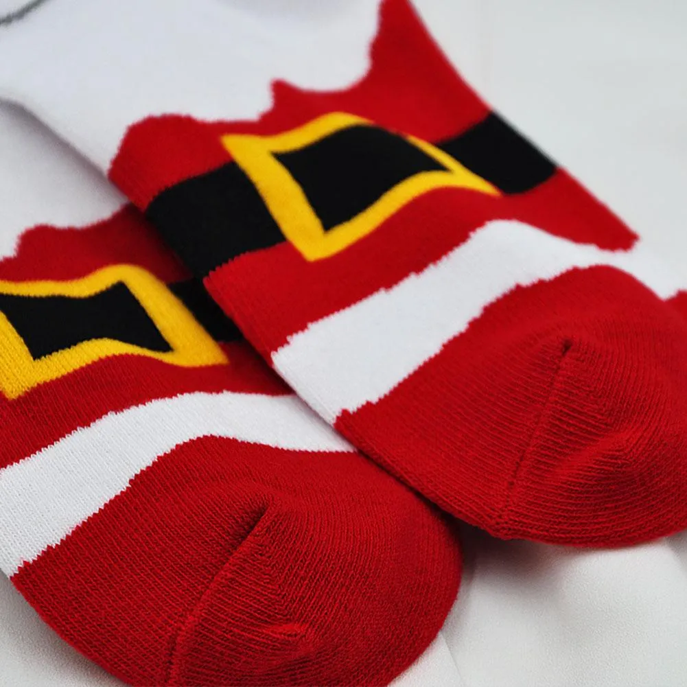 ZFSOCK 5 Pairs of Christmas Crew Socks for Women